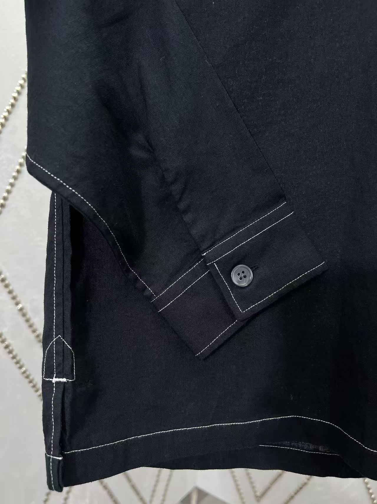 Prada リネン シャツ+リネン バミューダショーツ