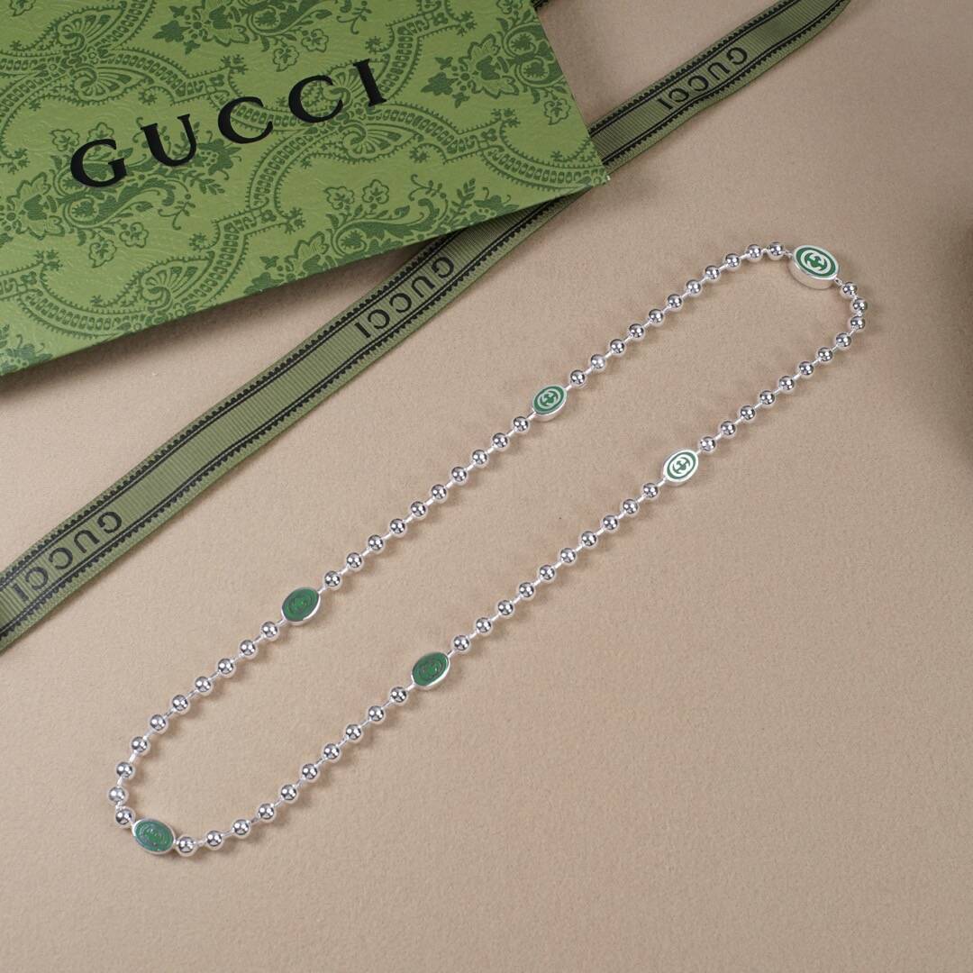 グッチ インターロッキングG チェーン ネックレス