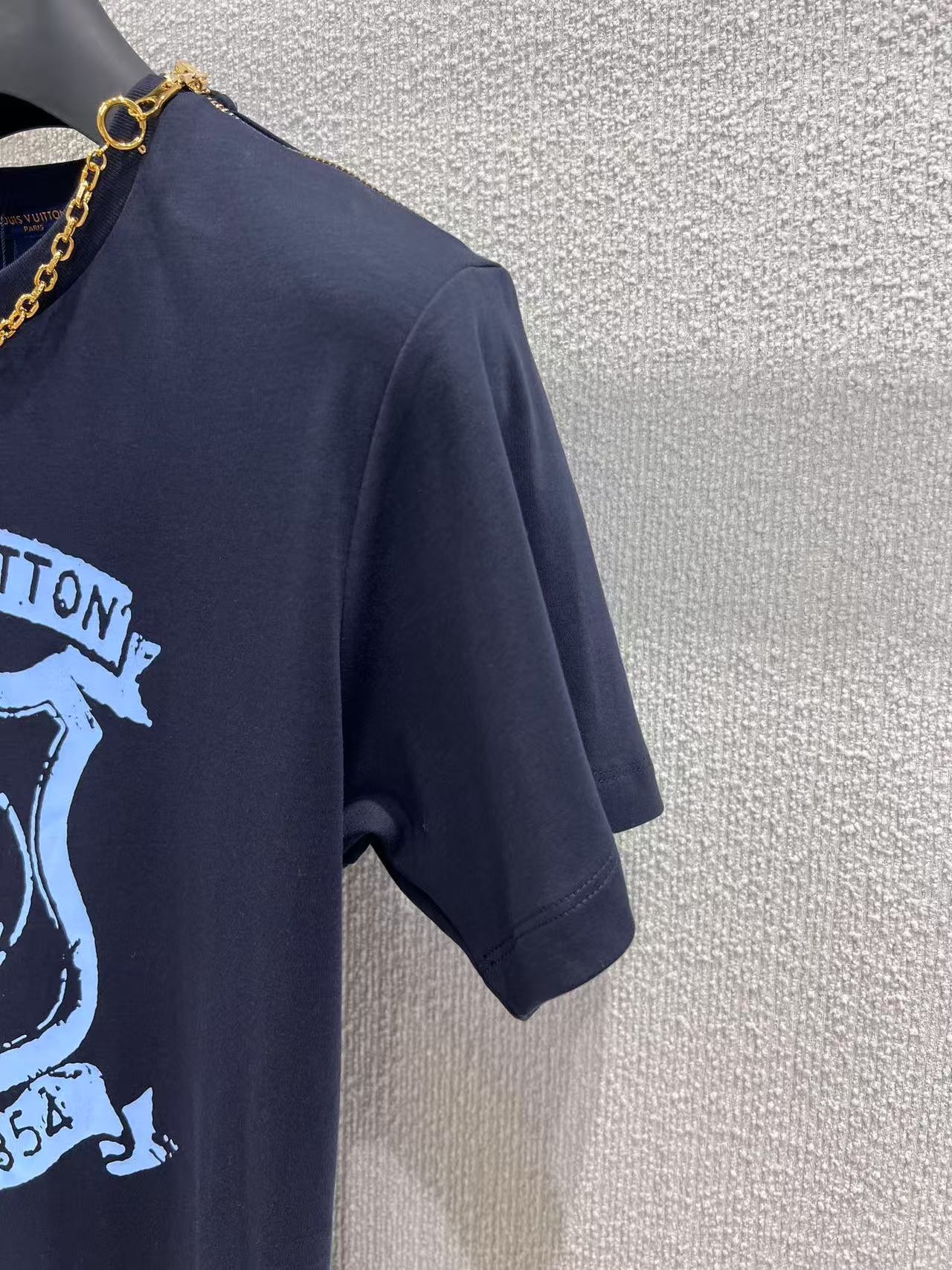 Louis vuitton Tシャツ ウィズ LV クレスト