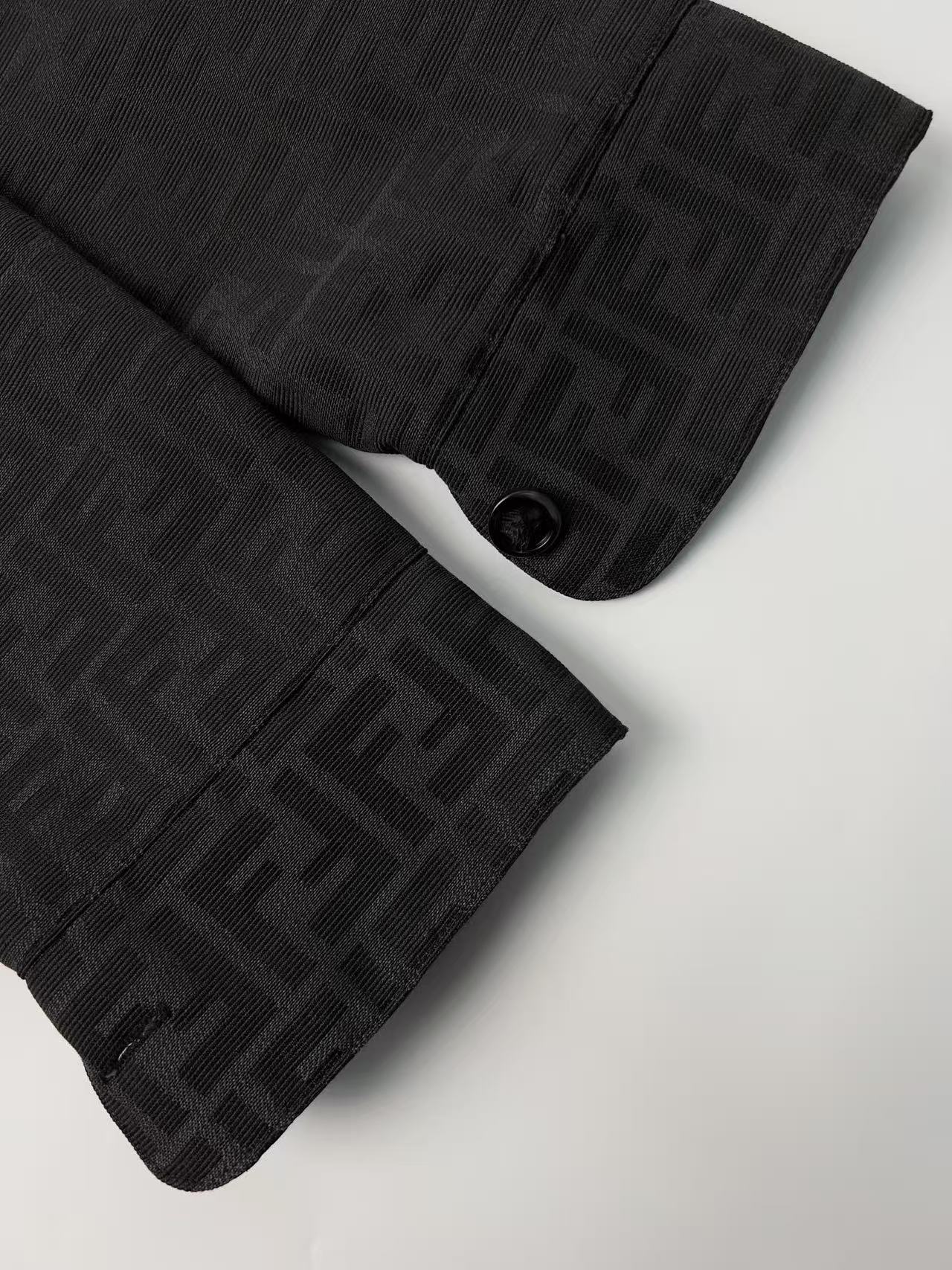 Fendi ブラックFFキャンバス Go-To ジャケット