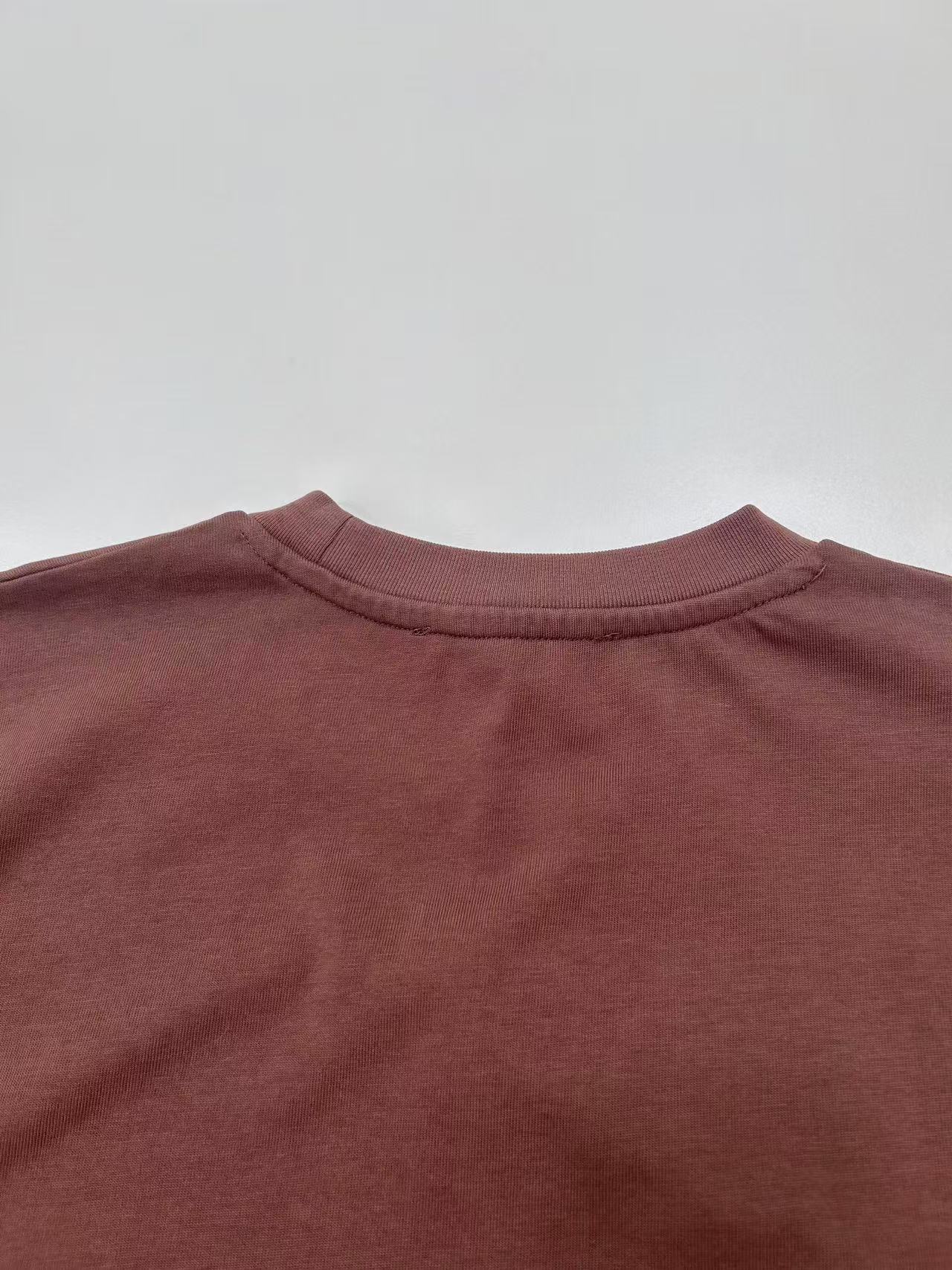 MIUMIU ガーメントダイ ジャージー 長袖Tシャツ