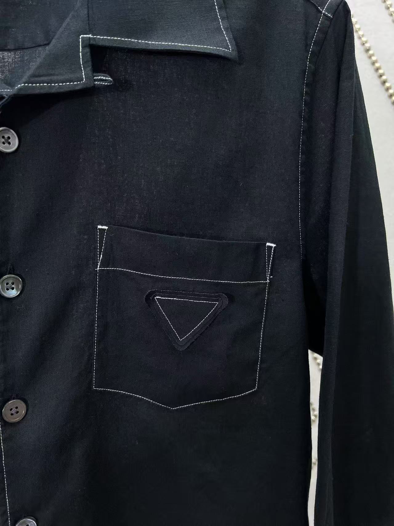 Prada リネン シャツ+リネン バミューダショーツ