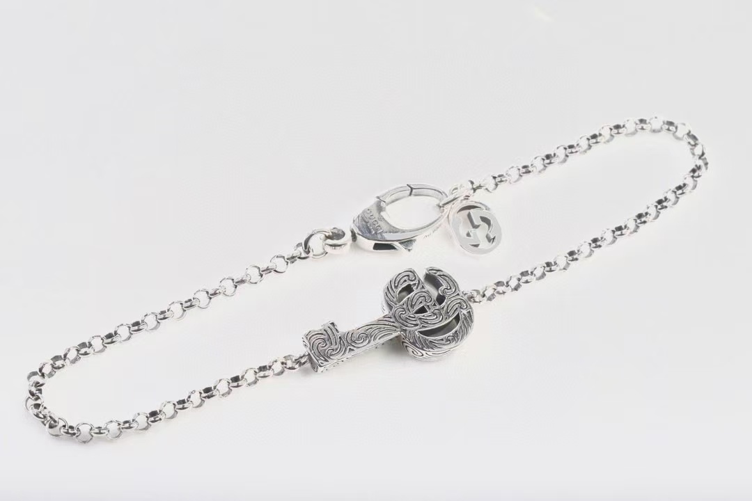 GUCCI ダブルG キーチャーム ブレスレット