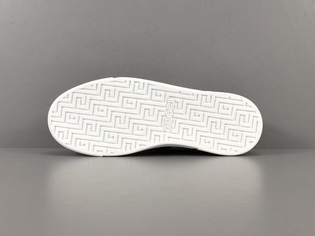 GUCCI 〔エース〕ウェブ ストライプ メンズ スニーカー