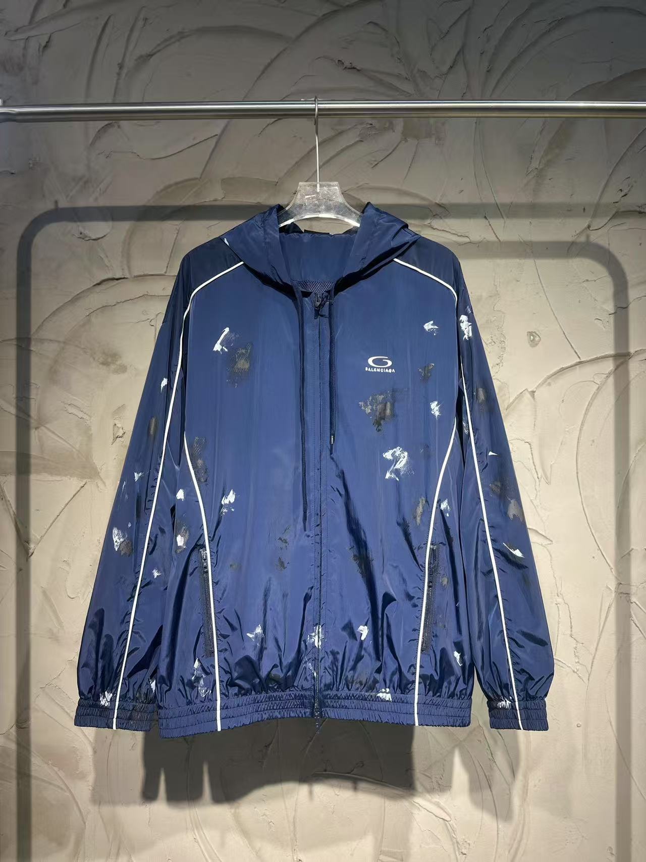 Balenciaga ネイビーブルー の メンズ PAINTER トラックスーツ ジャケット