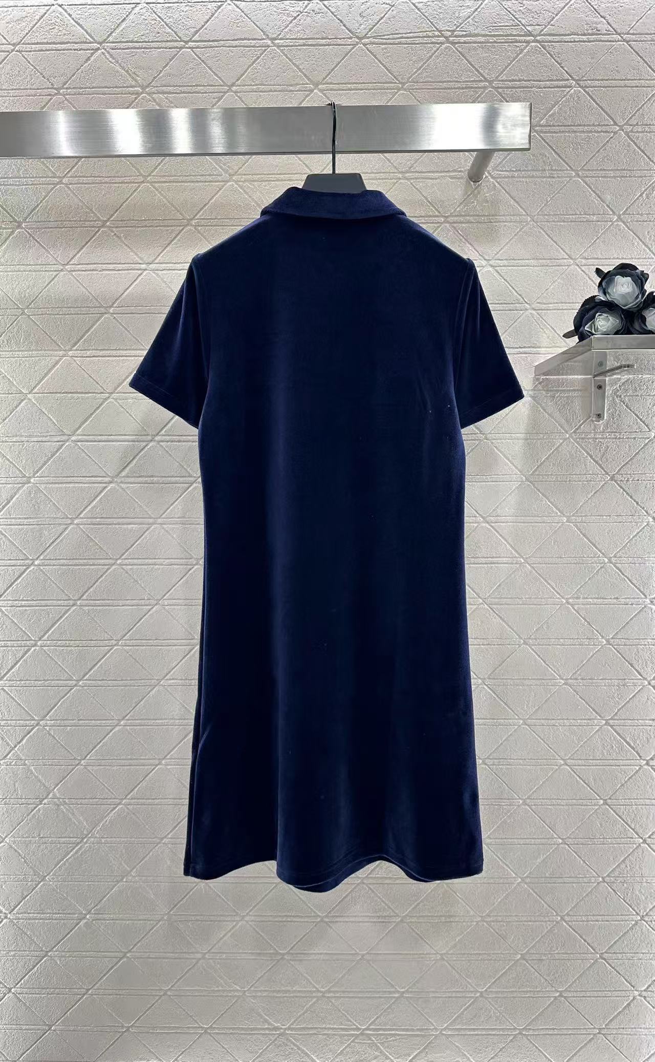 CELINE ミニポロドレス / テリーコットン