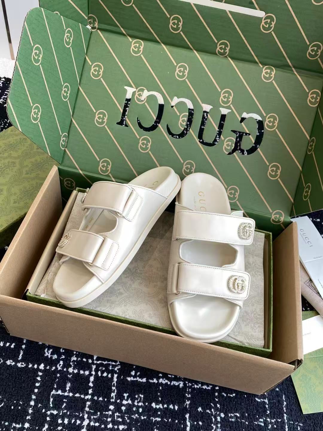 GUCCI ダブルG ウィメンズ サンダル