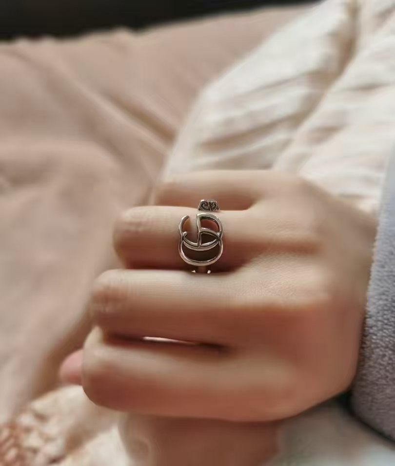 GUCCI ダブルG キーモチーフ リング