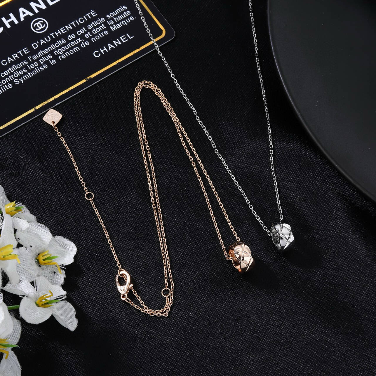 ココ クラッシュ コレクション ネックレス 18Kベージュゴールド