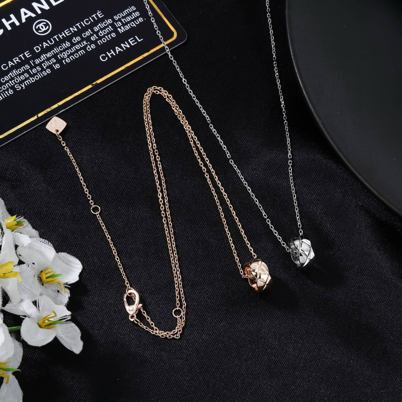 ココ クラッシュ コレクション ネックレス 18Kベージュゴールド