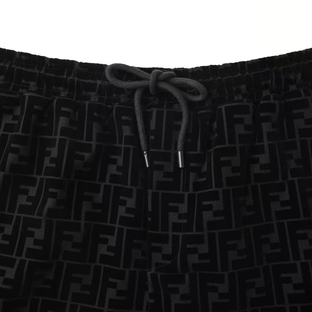Fendi バミューダパンツ  ブラックピケ パンツ