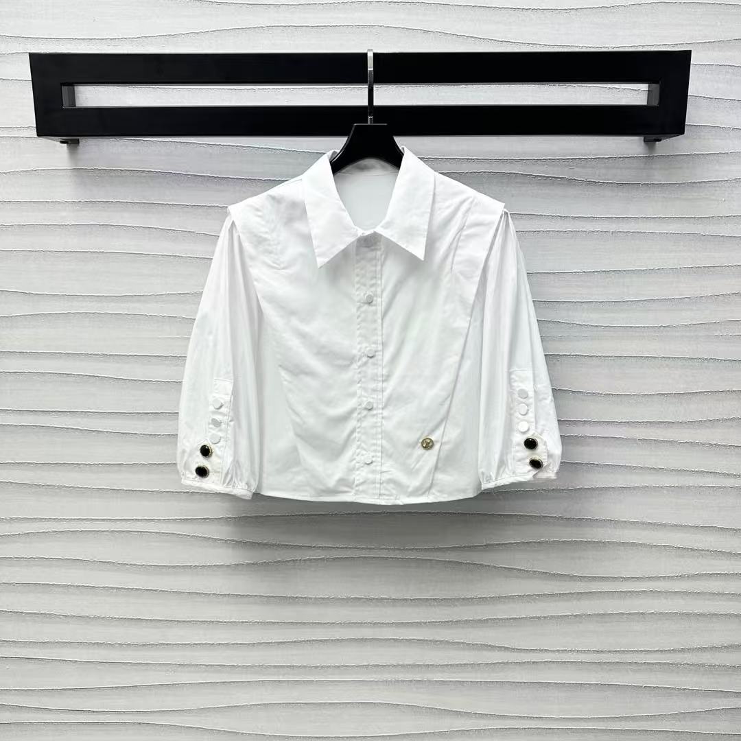 Louis vuitton パフスリーブ ブラウス