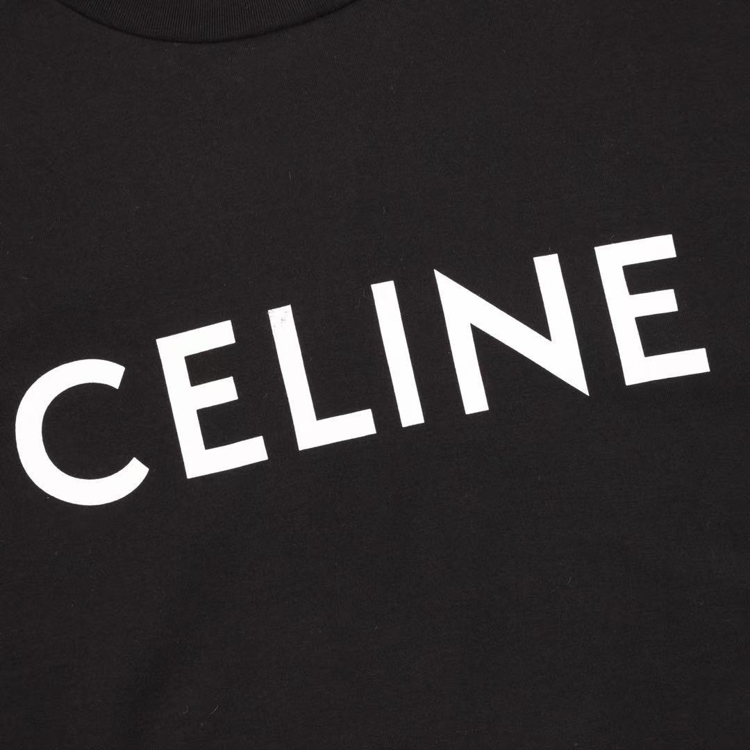 CELINE ルーズ Tシャツ / コットンジャージー