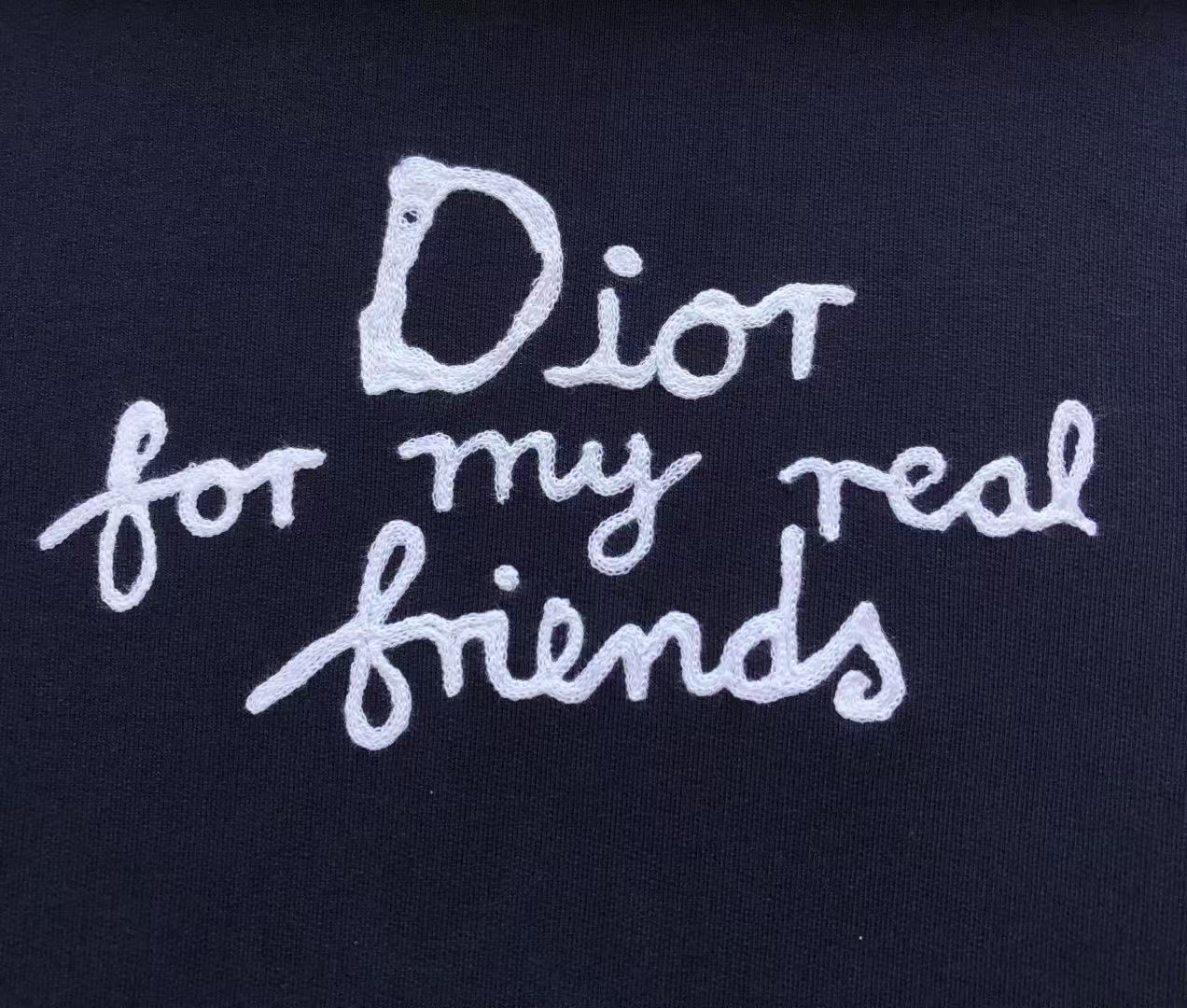 DIOR AND HYLTON NEL スウェットシャツ コットンフリース