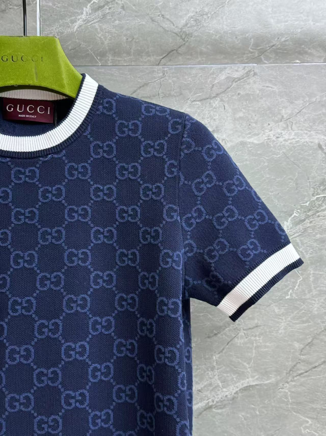 GUCCI GGファインコットン ジャカード トップ