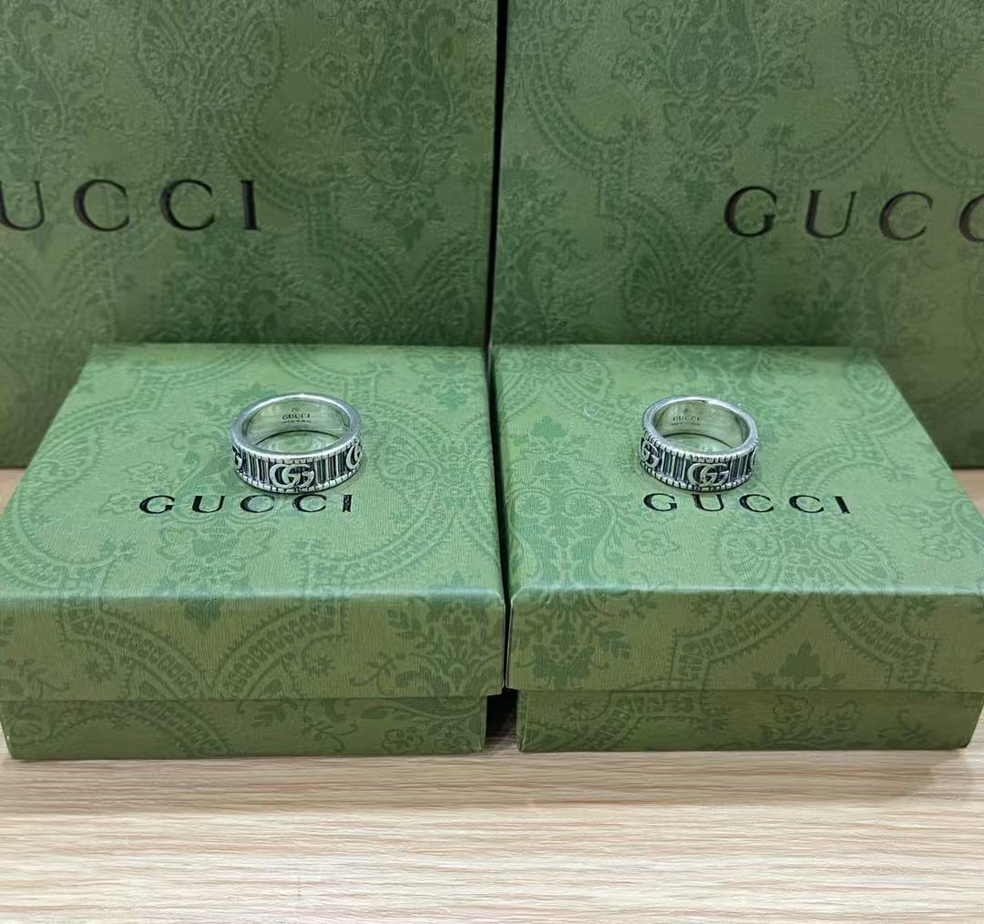 GUCCI ダブルG ワイドリング
