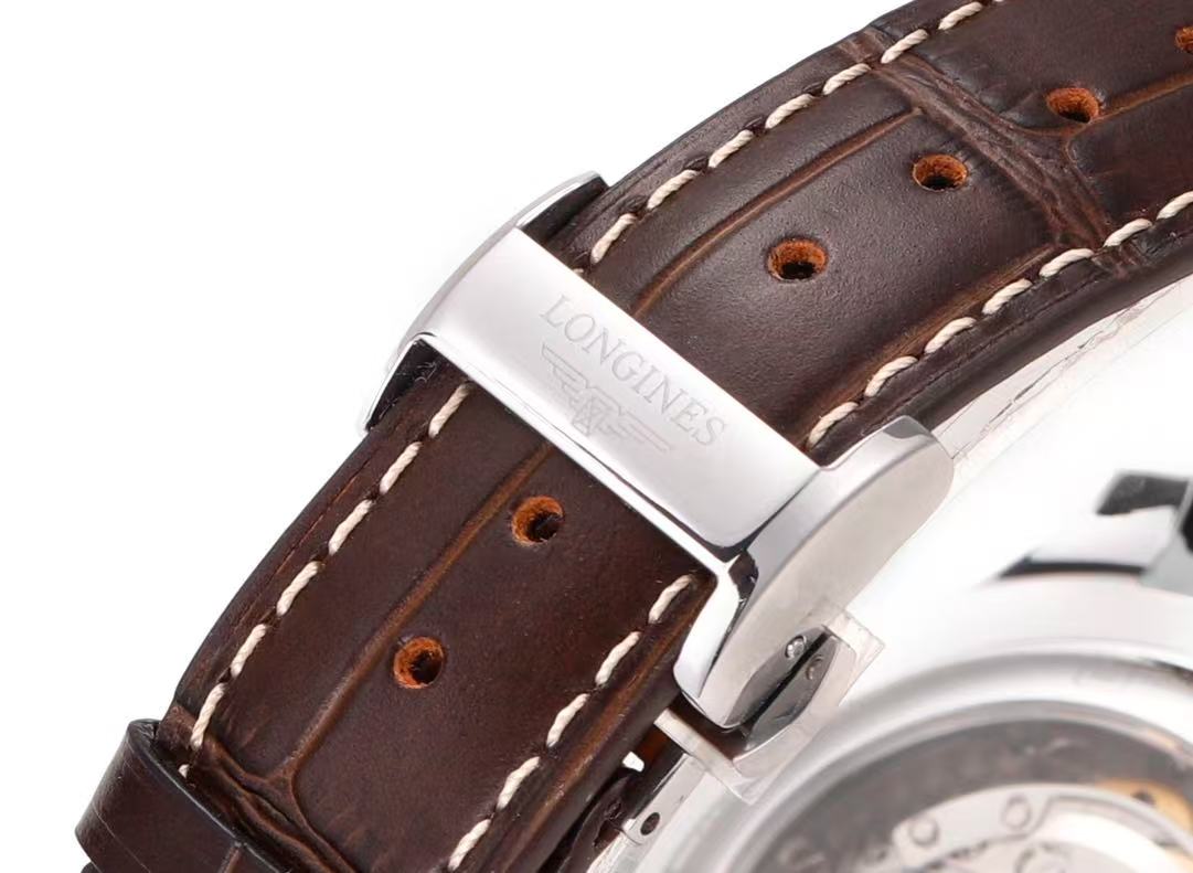 LONGINES MASTER COLLECTION CHRONO MOONPHASE, L2.773.4.78.3, 自動巻 ウォッチ, Ø 42.00 mm, ステンレススティール. 