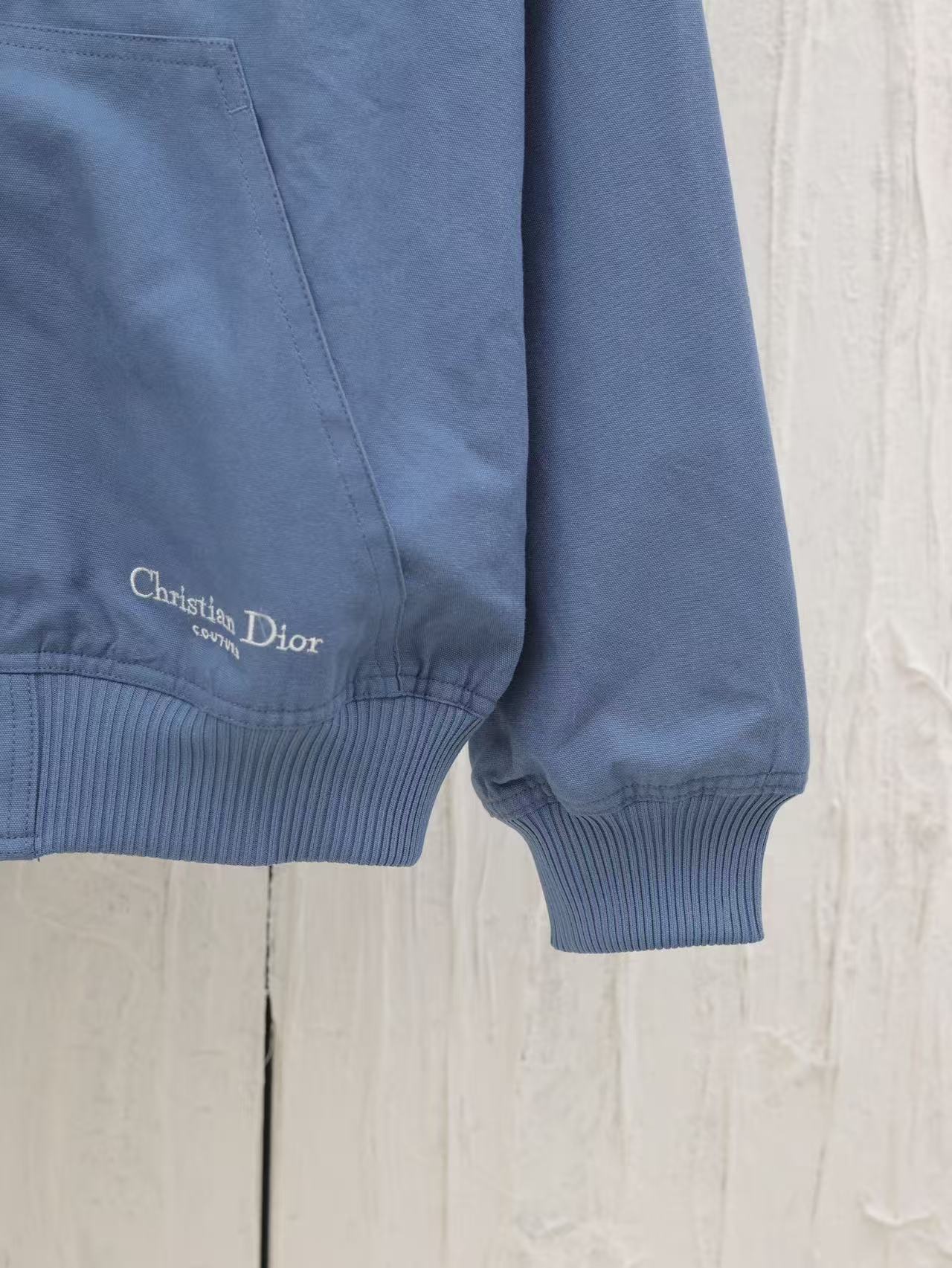Christian Dior Couture フード付きスウェットシャツ コットンデニム