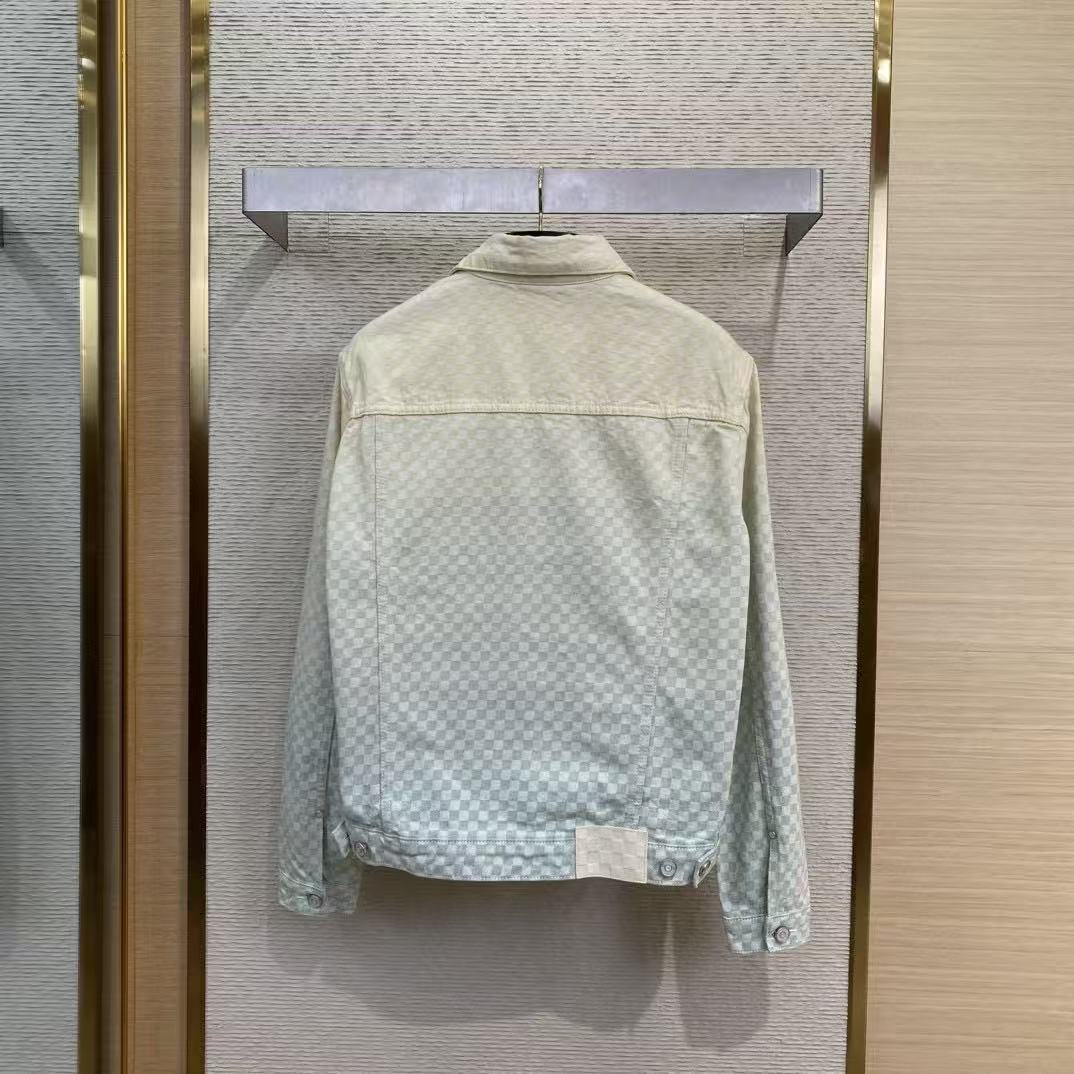 Louis vuitton ダミエ グラディエントジャカード デニムジャケット