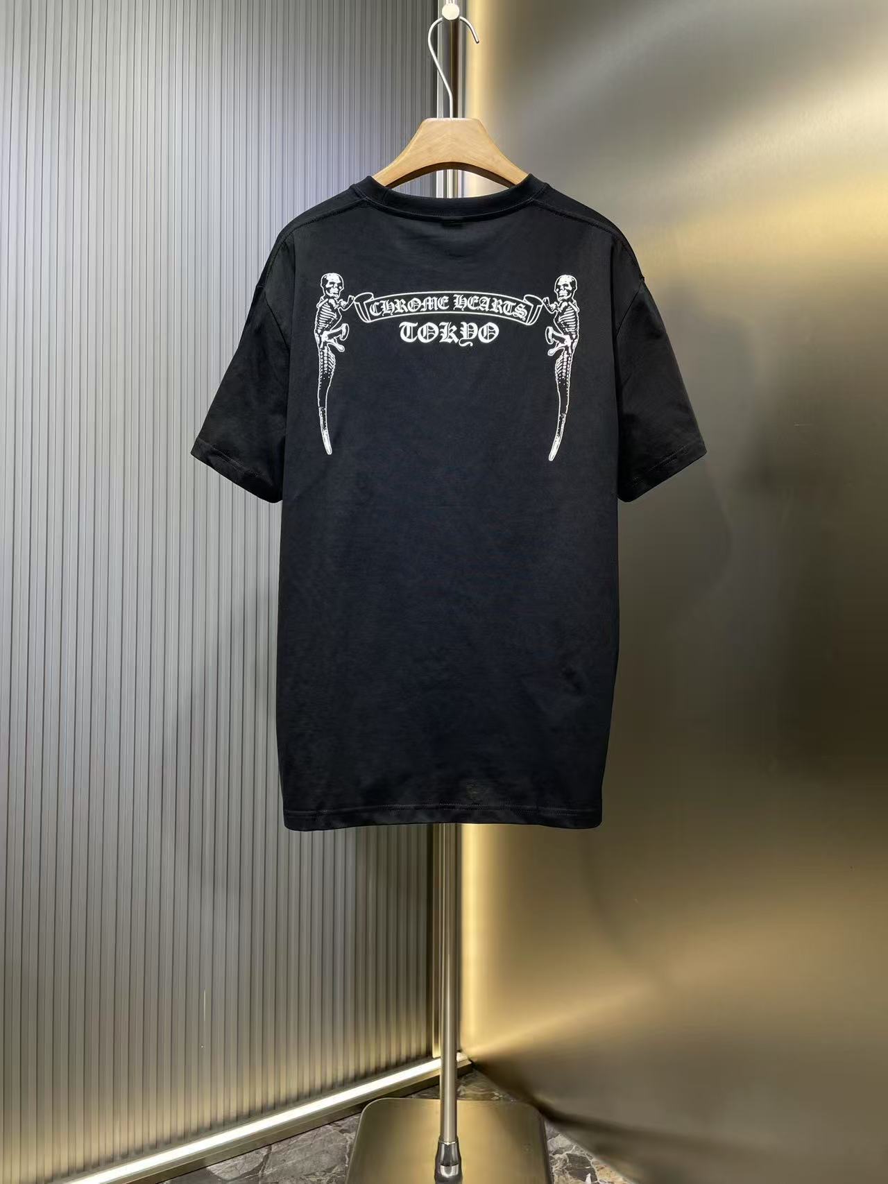 クロムハーツ CH T-SHRT/3 FOTIバックプリントTシャツ
