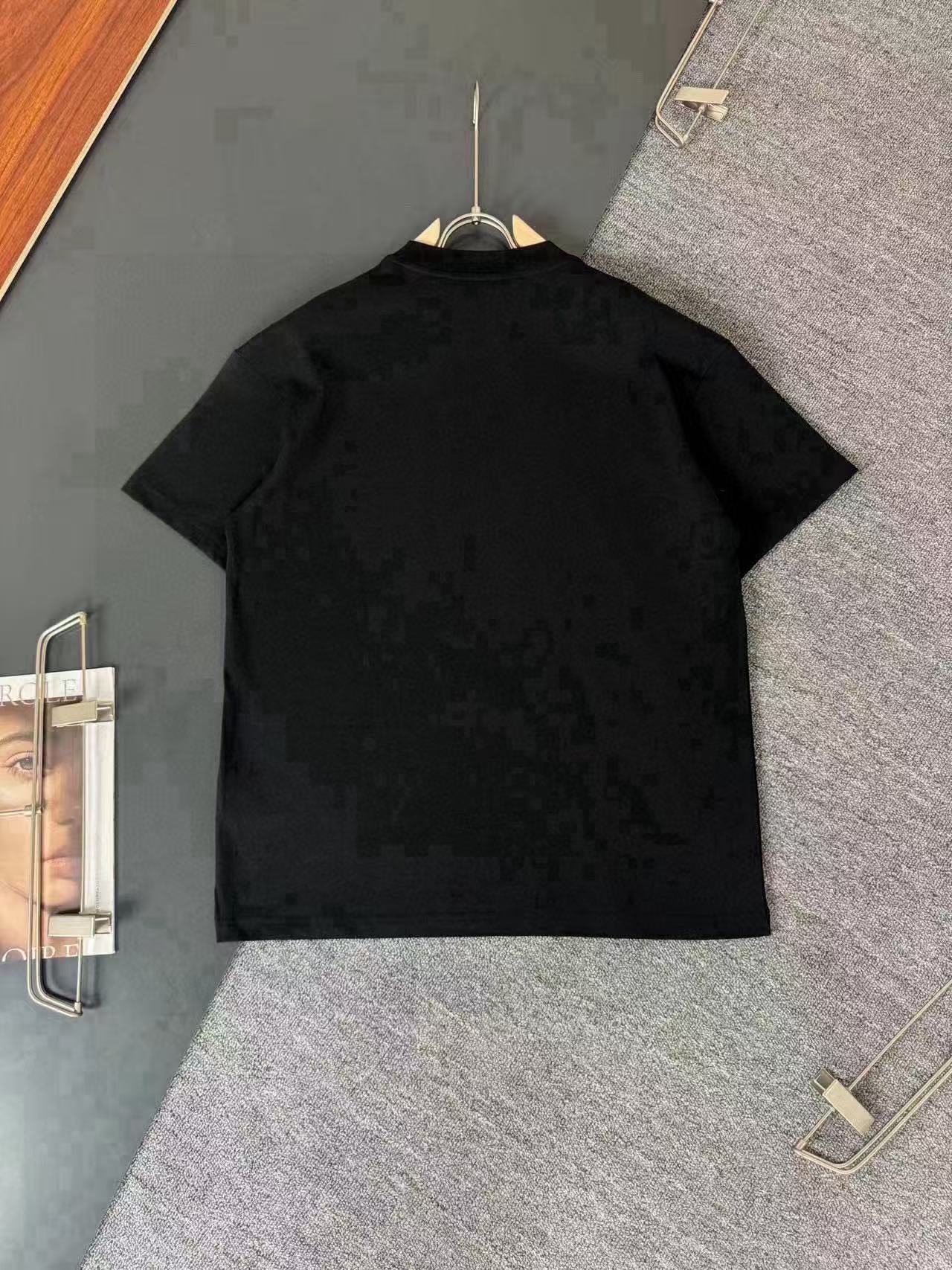 MIUMIU リブ編み ジャージー Tシャツ