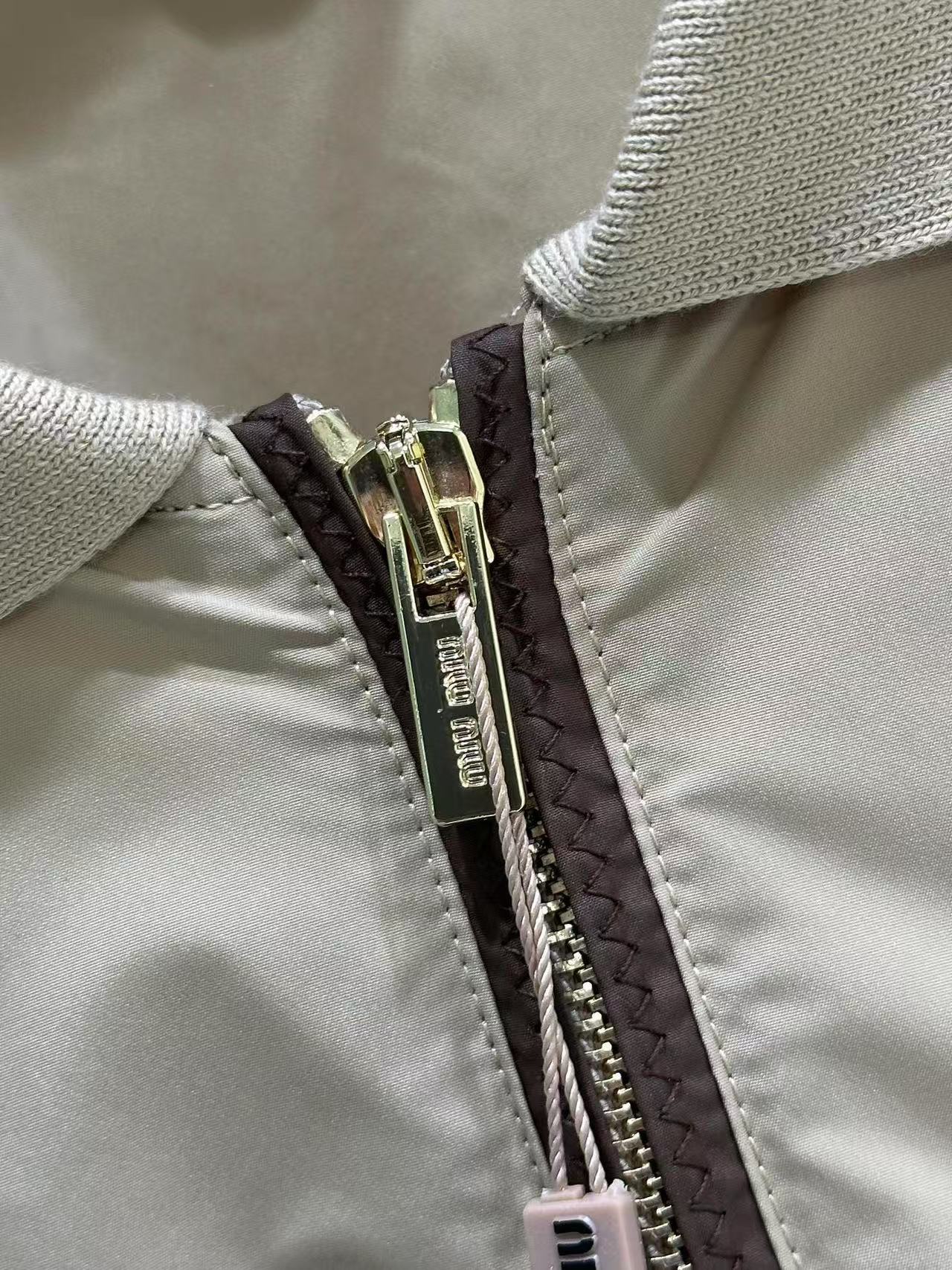 MIUMIU テクニカルファブリック ドレス