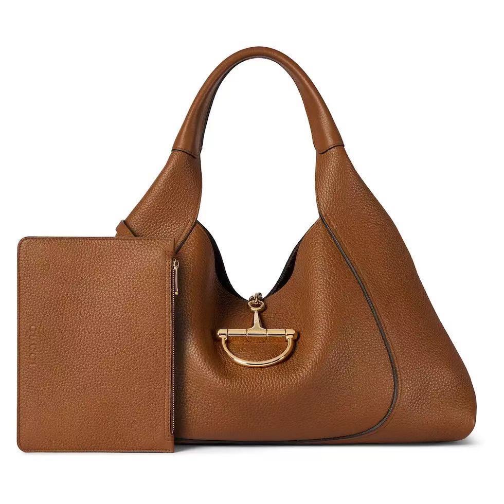 GUCCI〔グッチ ソフトビット〕マキシ ショルダーバッグ