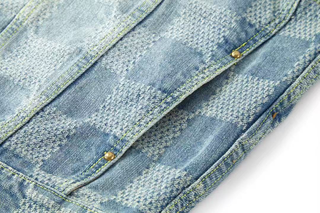 Louis vuitton ダミエ クラシックデニムジャケット