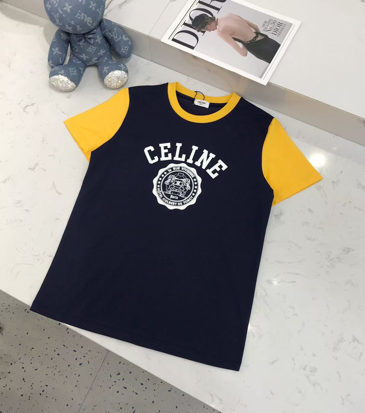 CELINE BLASON レギュラーTシャツ / コットンジャージー