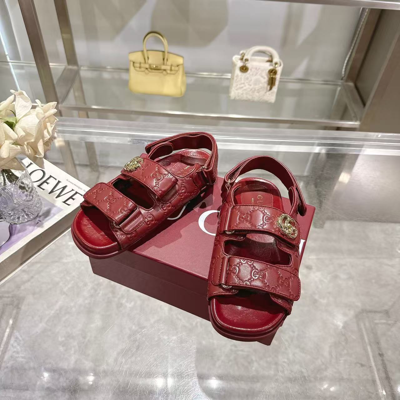 GUCCI ダブルG ウィメンズ サンダル