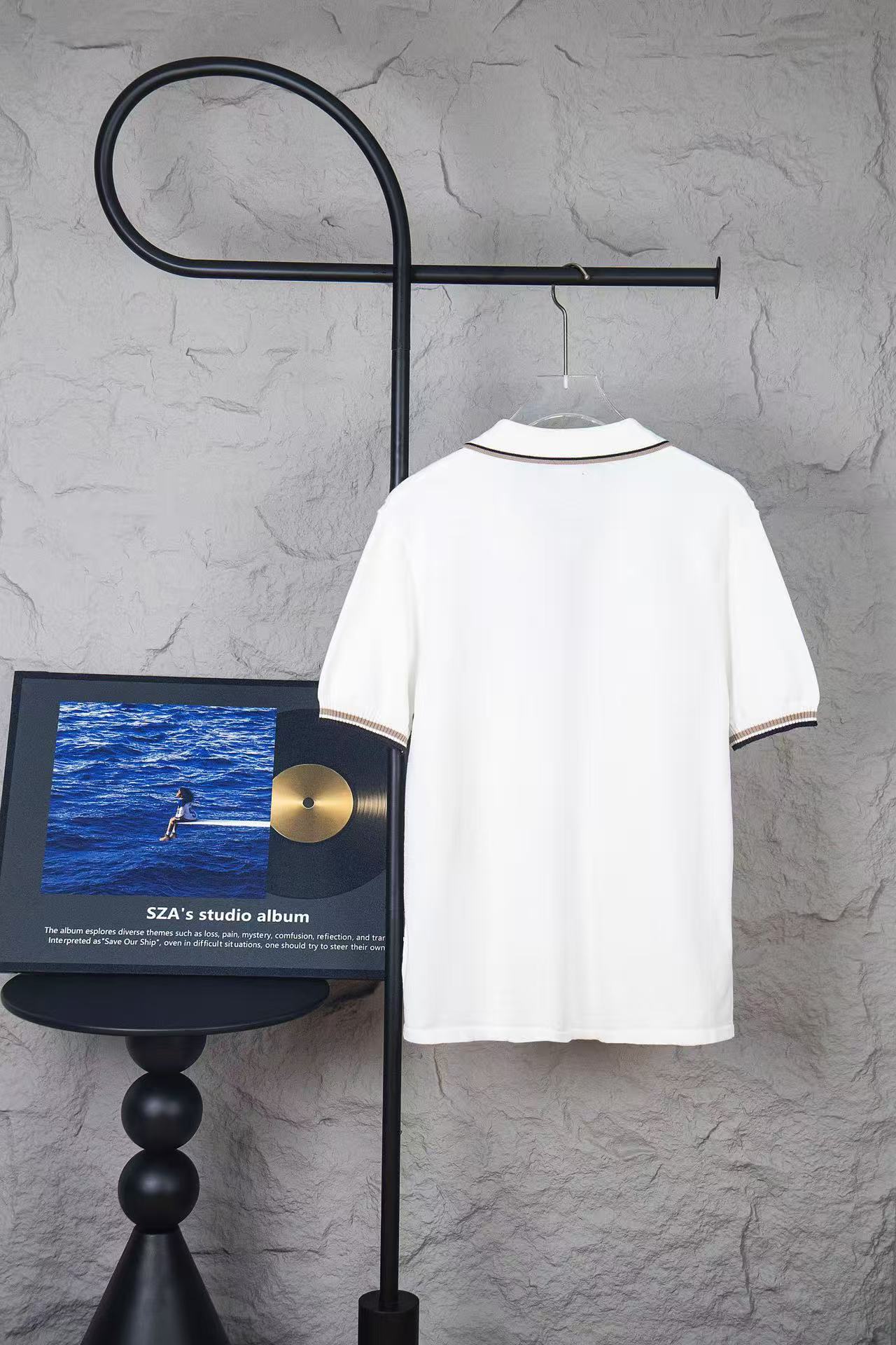 Fendi ホワイトFFジャカード ポロシャツ