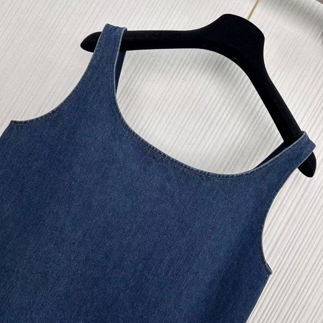 MIUMIU ウォッシュドデニム ミニドレス