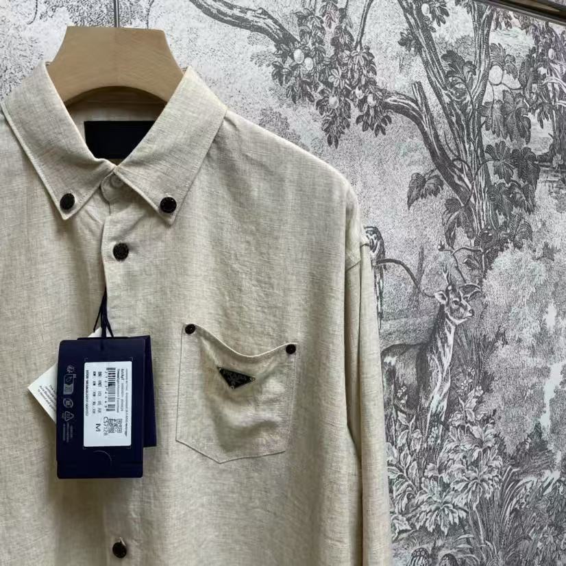 Prada シャンブレー シャツ