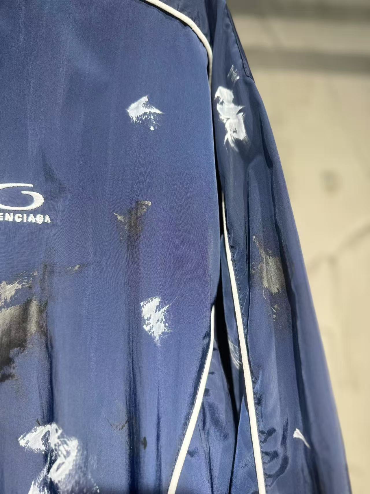 Balenciaga ネイビーブルー の メンズ PAINTER トラックスーツ ジャケット