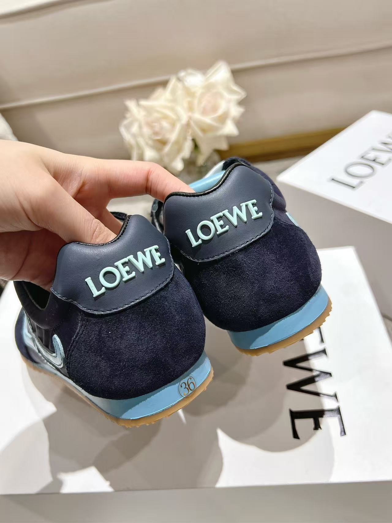 Loewe バレエランナー 2.0（ナイロン&カーフ）