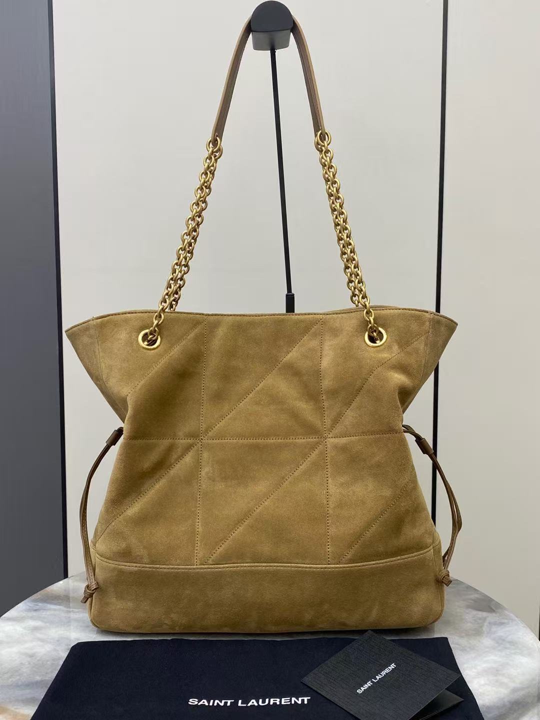 Saint Laurent サンローラン ジェイミー ショッピング スモール（スエード）