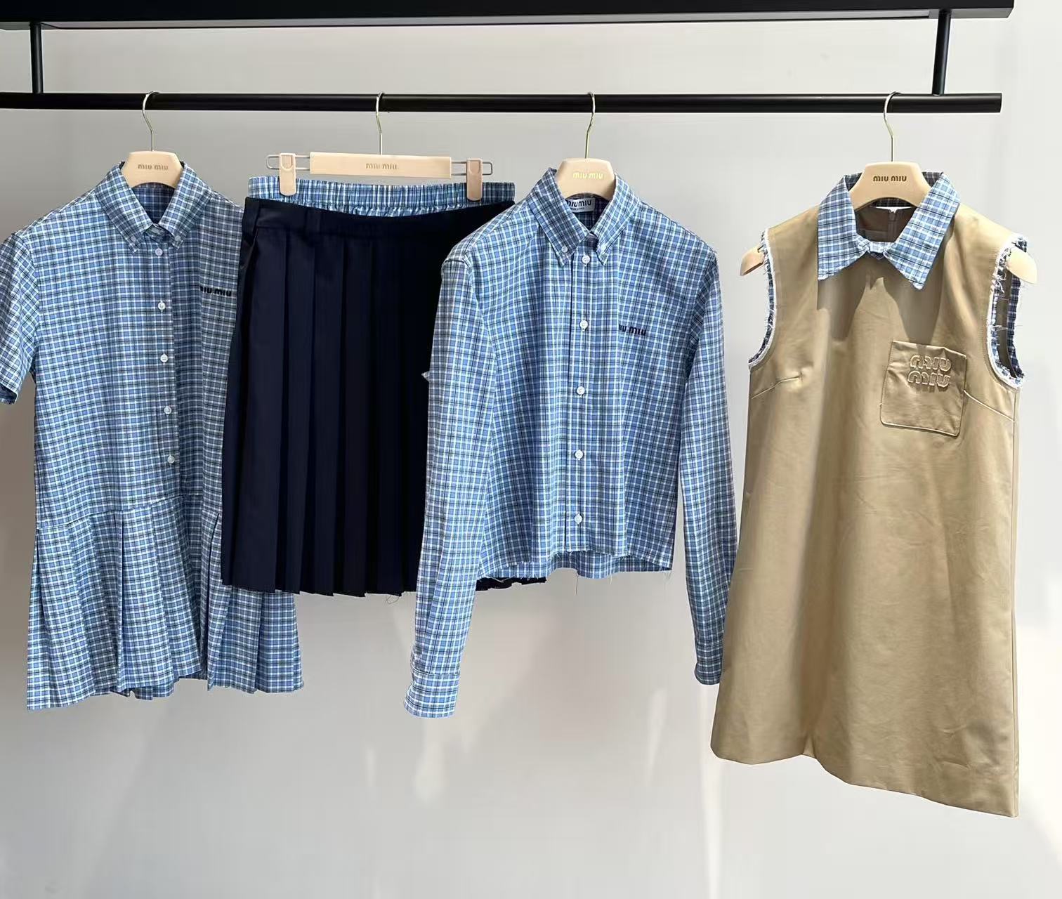 MIUMIU チノ ミニドレス