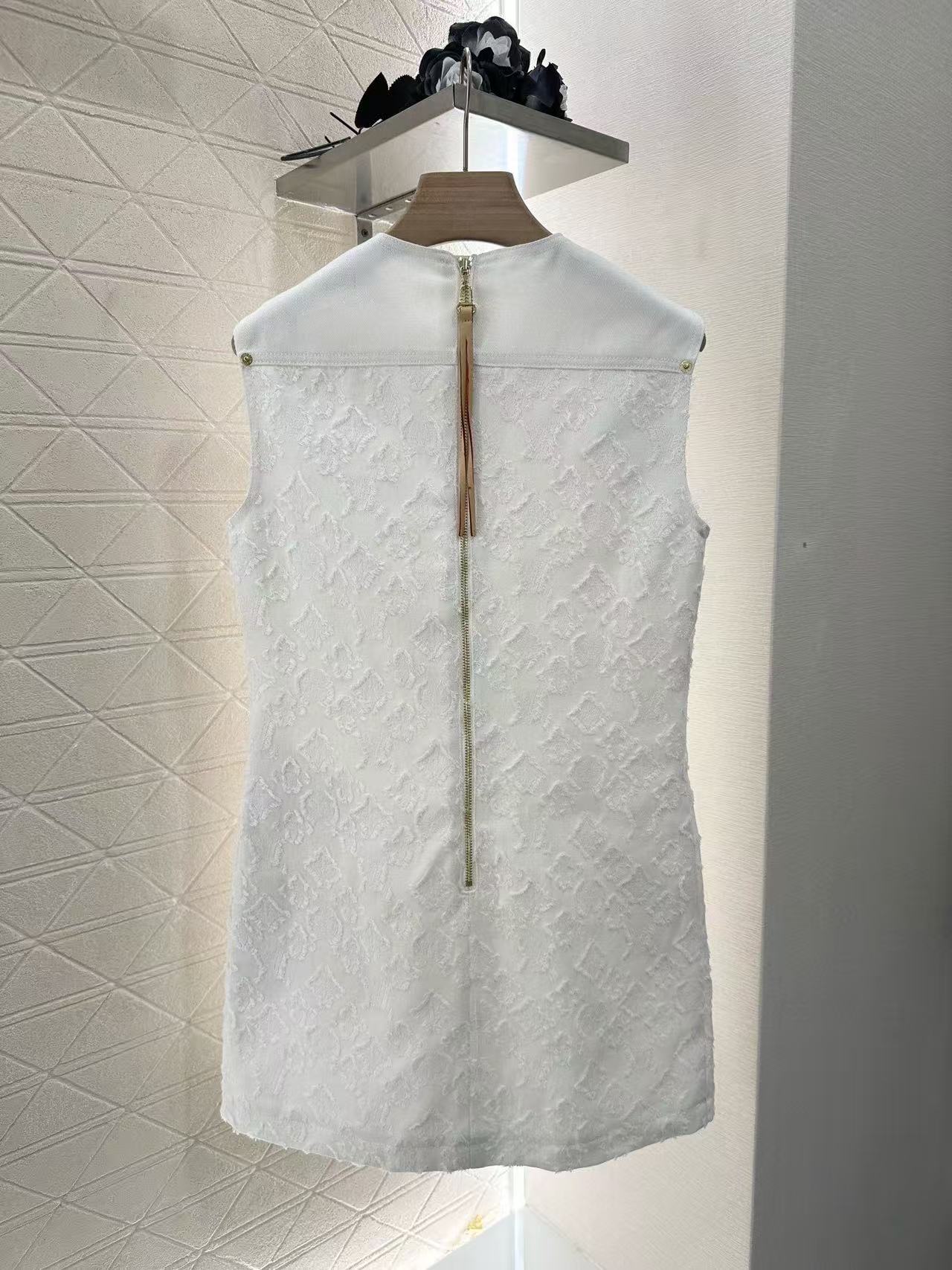Louis vuitton モノグラム フィルクーペ デニムドレス