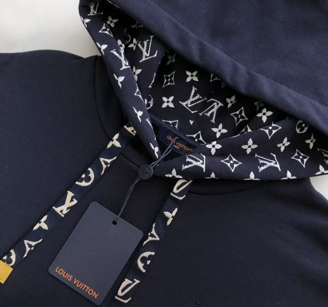 Louis vuitton コットンフーディ