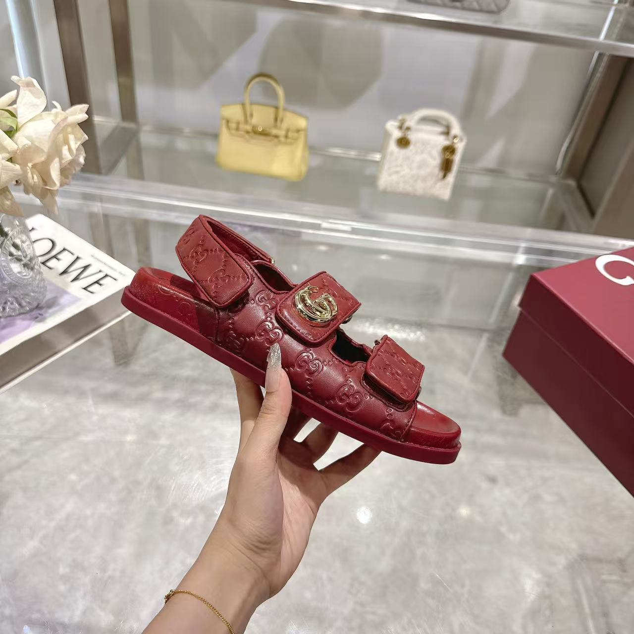 GUCCI ダブルG ウィメンズ サンダル