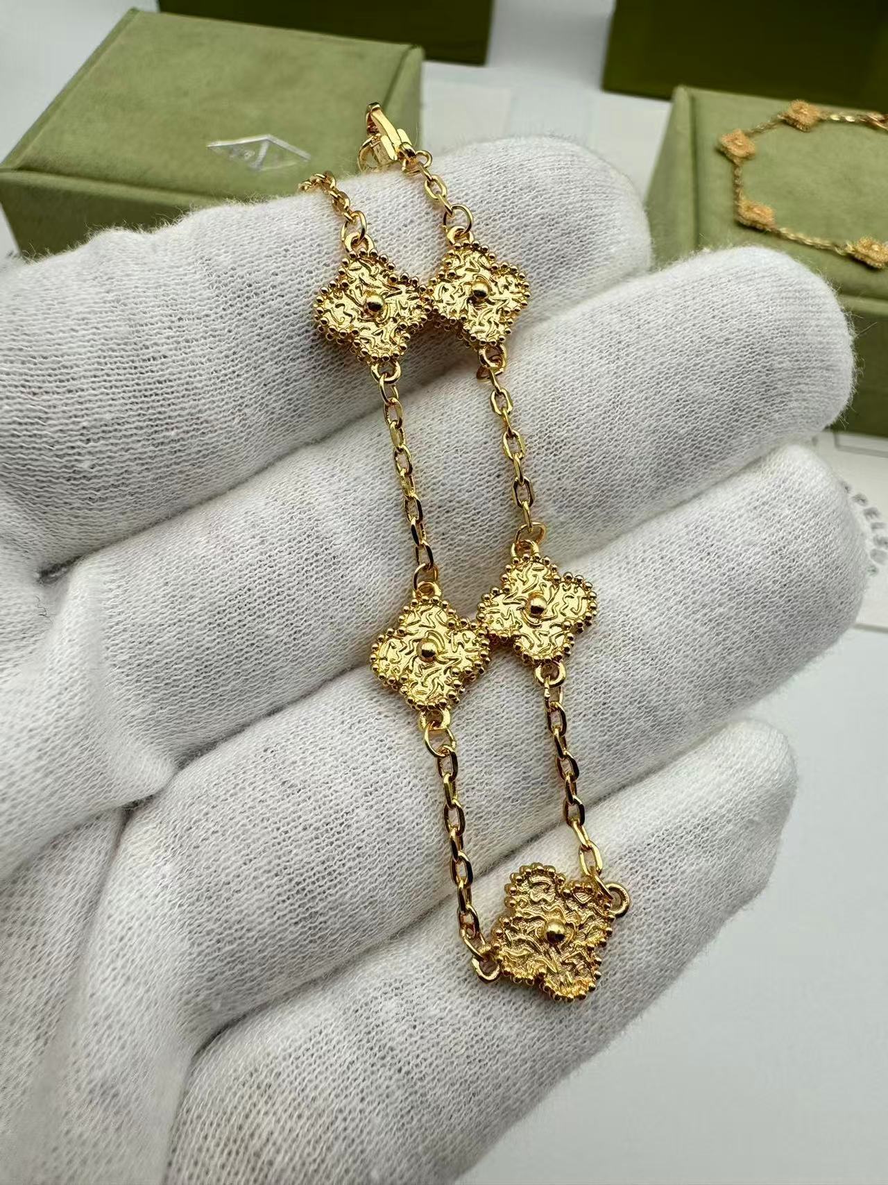 スウィート アルハンブラ ブレスレット、6モチーフ