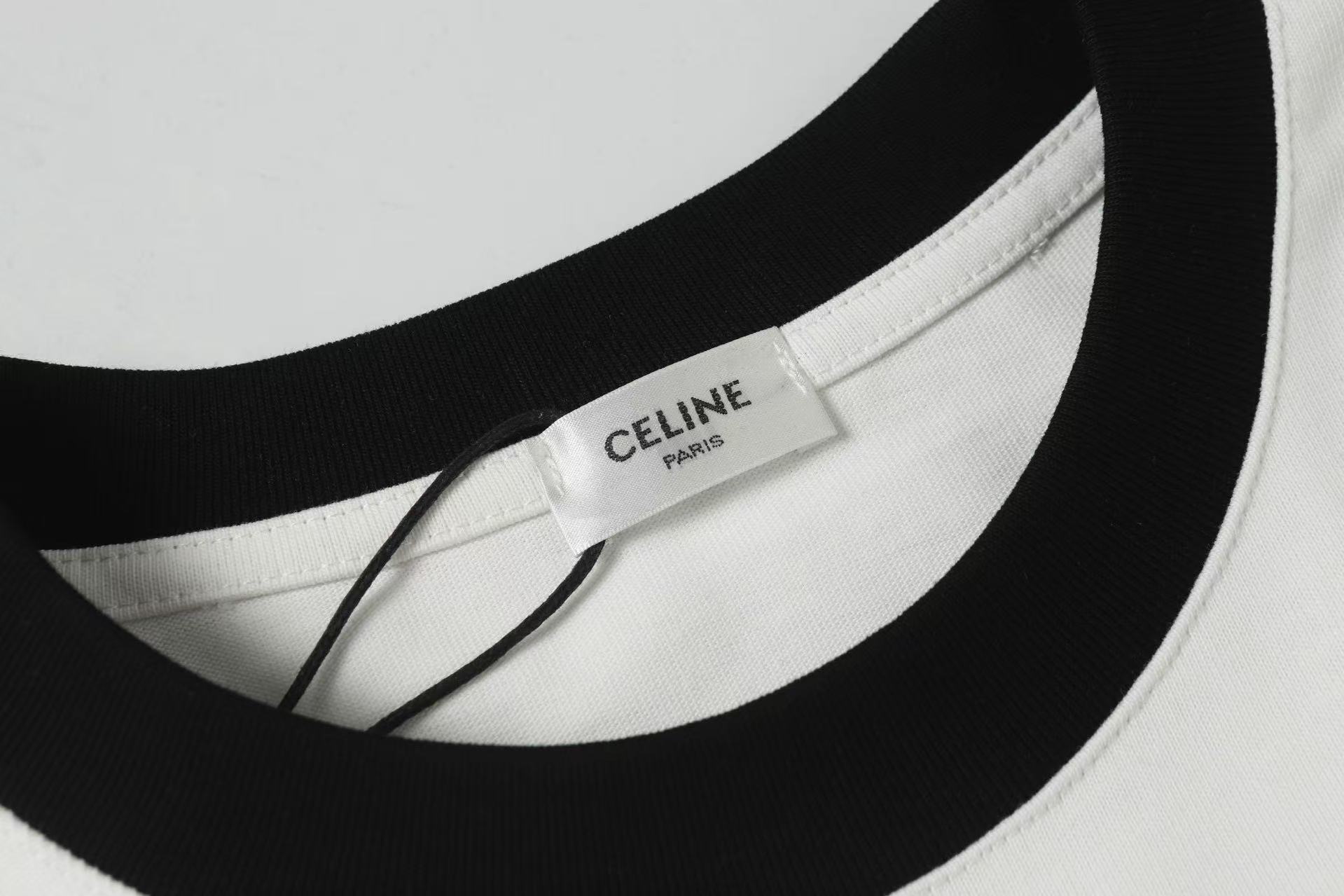 CELINE BLASON ルーズ Tシャツ / コットンジャージー