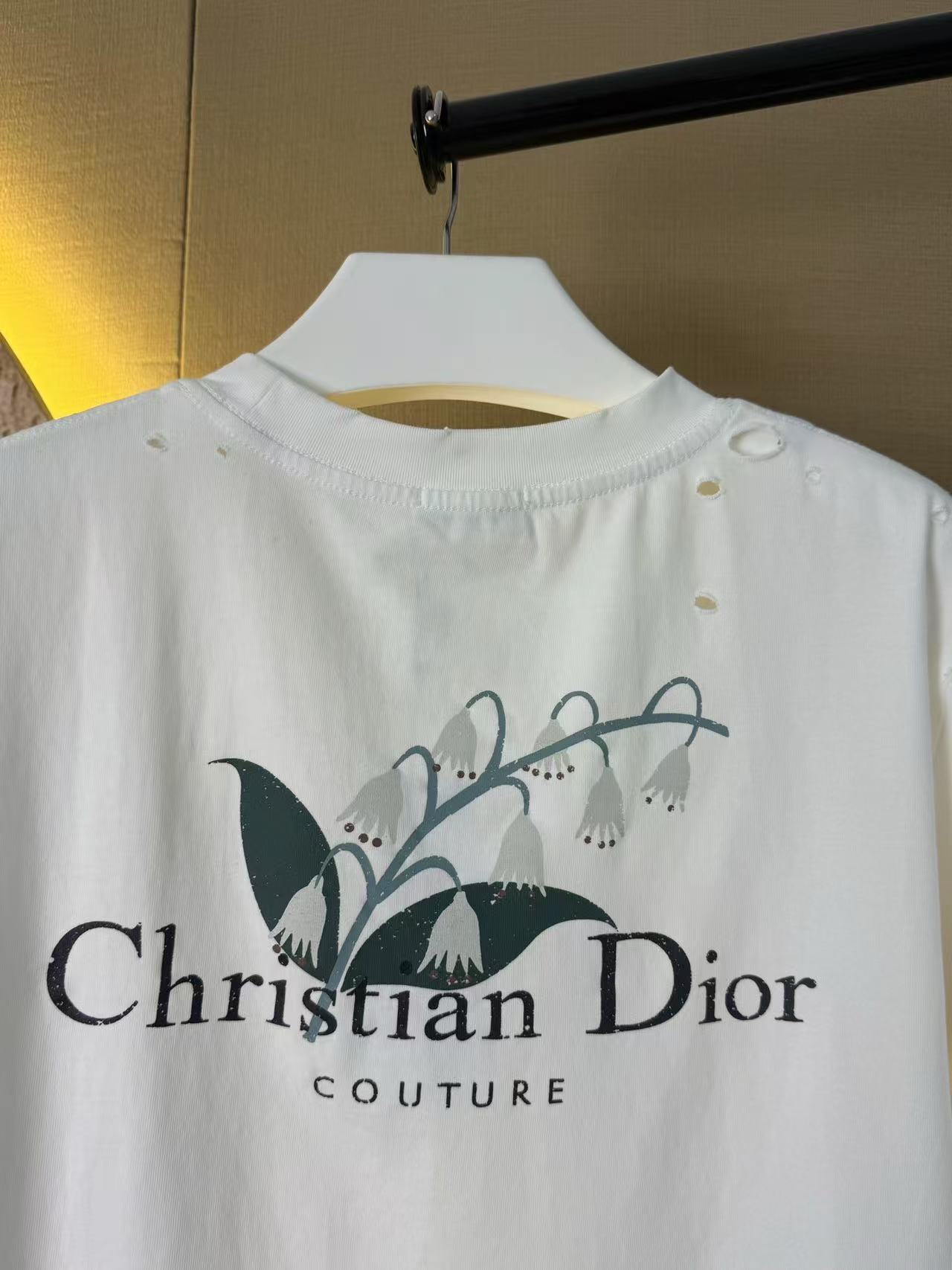 Christian Dior Couture Lily of the Valley Tシャツ (リラックス フィット)