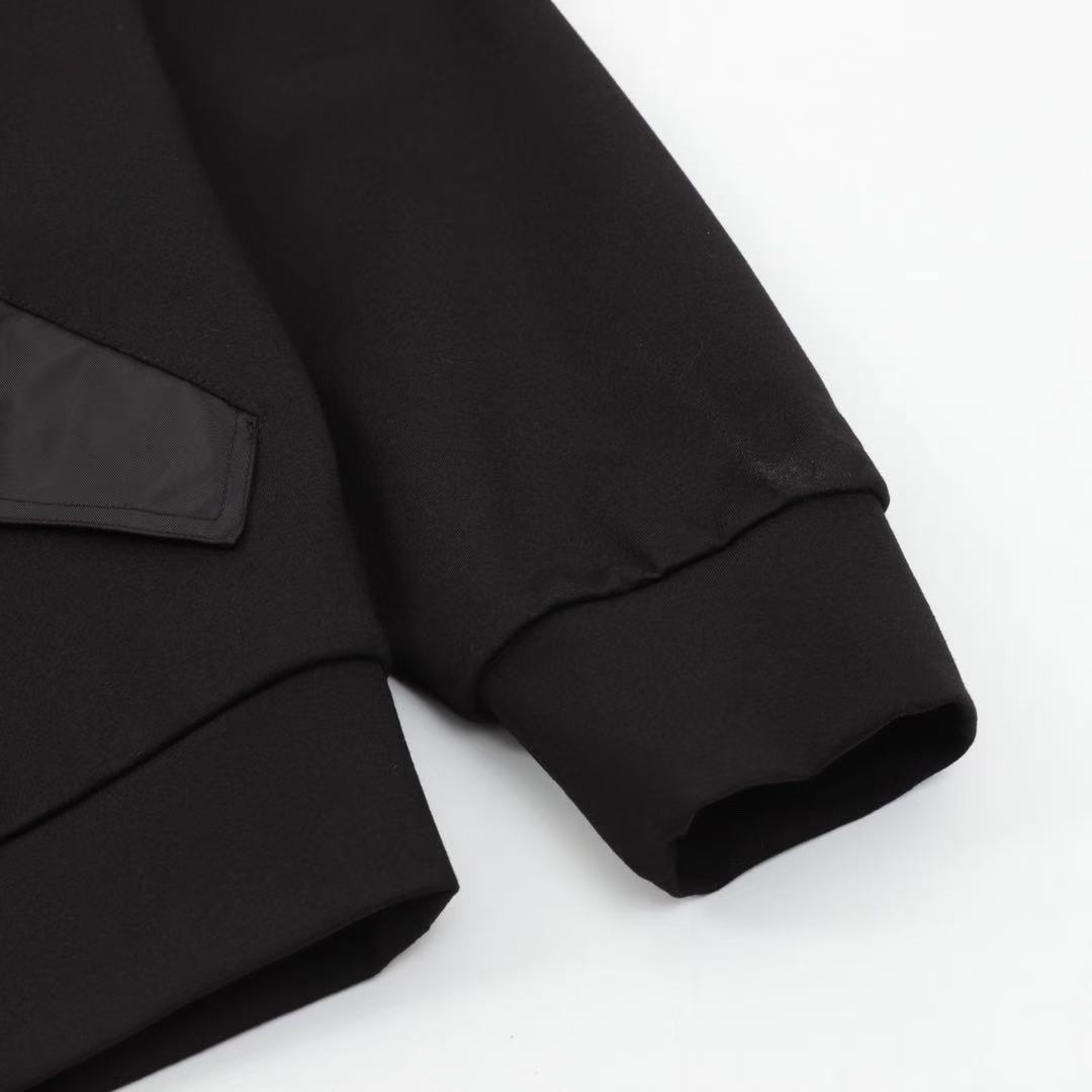 Prada コットンフリースx Re-Nylon フーディー