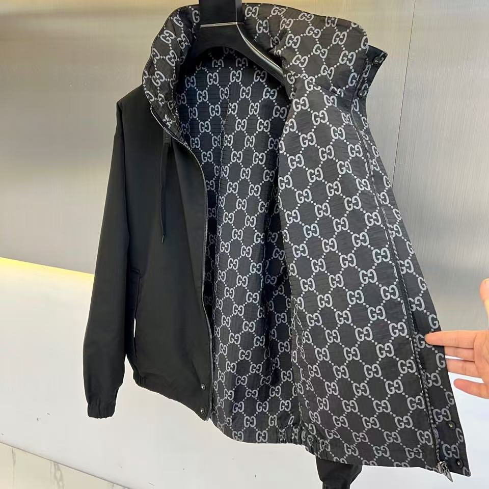 GG リップストップ ナイロン リバーシブル ジャケット