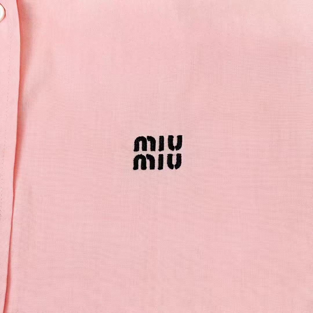 MIUMIU ポプリンシャツ