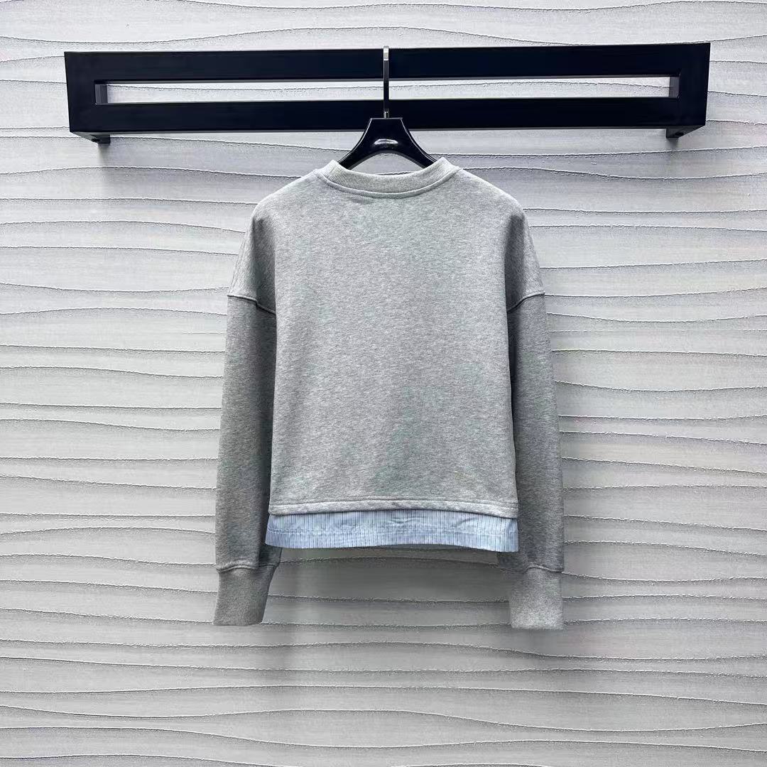 GUCCI エンブロイダリー コットンジャージー スウェットシャツ