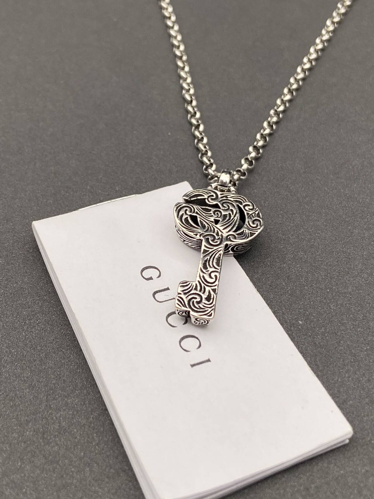 ダブルG キーペンダント ネックレス