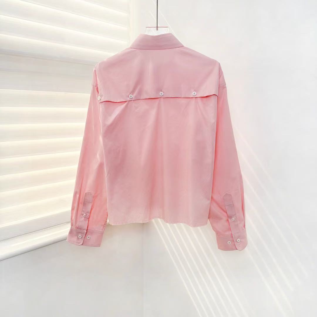 MIUMIU ポプリンシャツ