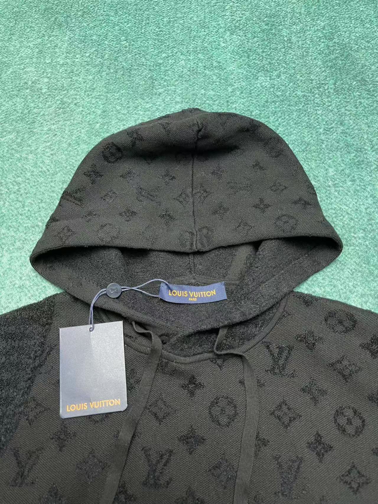 Louis vuitton グラフィック ジャカードフーディ